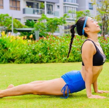 Câu chuyện đến với Yoga để giảm cân truyền cảm hứng của chị Mỹ Liên